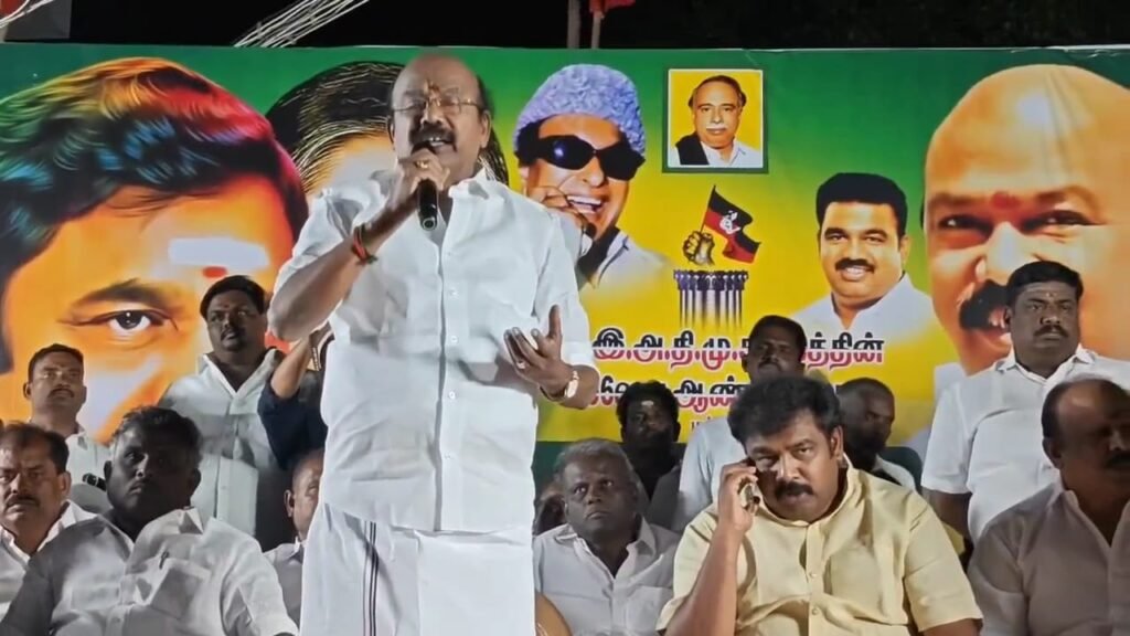 58 மாதங்களுக்குப் பிறகு தான் மகளிர் உரிமைத்தொகை வாங்கினார்கள். ஒவ்வொரு மகளிருக்கும் 58 ஆயிரம் இந்த திமுக அரசு கடன் பட்டு உள்ளது. -எம் எல் ஏ ராஜன் செல்லப்பா பேச்சு: