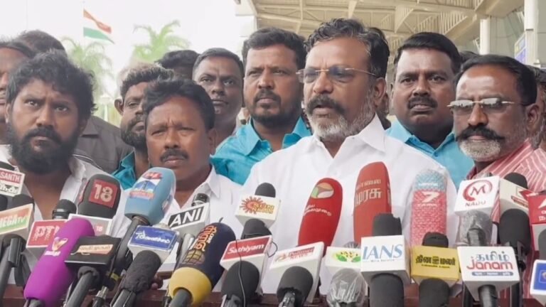 செங்கோட்டையன் அதிமுகவின் மூத்த தலைவர் அவர் விலகியது அதிமுகவிற்கு பின்னடைவு: அதிமுகவை பிளவுபடுத்த பாஜக செயலின் எதிரொலி தான் செங்கோட்டையன் விலகல் -திருமா: