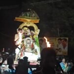திருப்பரங்குன்றத்தில் கார்த்திகை திருவிழாவையொட்டி சுப்பிரமணிய சுவாமி-தெய்வானை வாகனத்தில் வீதி உலா: