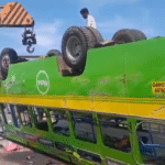 வாடிப்பட்டி அருகே மினி பஸ் கவிழ்ந்து 40 பேர் காயம் அளவுக்கு அதிகமான பயணிகளை பேருந்தில் ஏற்றி சென்றதே விபத்து காரணம் என தகவல்.. கிராமப்புறங்களுக்கு போதிய பேருந்து வசதி செய்யாததும் காரணம் என பொதுமக்கள் கருத்து: