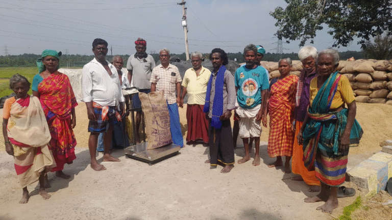 சோழவந்தான் அருகே சீரான நெல் கொள்முதல் பணிகள் விவசாயிகள் மகிழ்ச்சி...