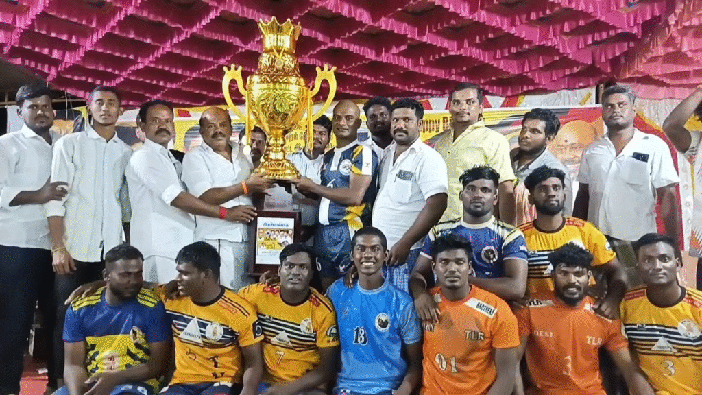 மாநில அளவிலான கபாடி போட்டி..!