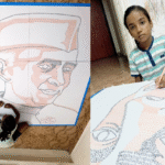 4,545 வார்த்தைகளில் 'நேரு'வின் கலைக் காவியம். பவித்ரா படைத்த உலக சாதனை...