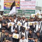 சேலம் மேற்கு மாவட்ட போராட்ட கலத்தில் வெள்ளிவிழா லோகோ அறிமுக நிகழ்.