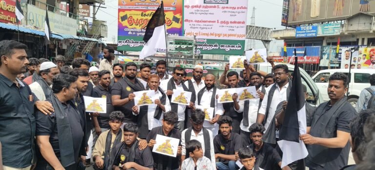 சேலம் மேற்கு மாவட்ட போராட்ட கலத்தில் வெள்ளிவிழா லோகோ அறிமுக நிகழ்.