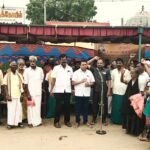 பழனியில் இந்து சமய அறநிலையத்துறையின் கீழ் உள்ள இடும்பன் கோவில் தனி நிர்வாகத்தை பழனி கோவில் நிர்வாகத்துடன் இணைப்பதற்கான முயற்சியை கண்டித்து உண்ணாவிரத போராட்டம் நடைபெற்றது.