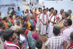 மலைவாழ் மக்களின் அடிப்படை வசதிகள் மேம்படுத்தப்படும்: மடத்துக்குளம் பிரச்சாரத்தில் சண்முகவேலு உறுதி