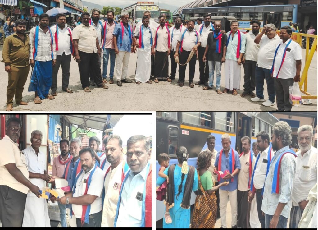 பழனியில் விடுதலைச் சிறுத்தைகள் கட்சியின் சார்பாக பட்டாசு வெடித்து இனிப்புகள் வழங்கி கொண்டாட்டம்...