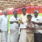 காமராஜர் பிறந்தநாளில் சாதனை: பேச்சுப்போட்டியில் முதலிடம் பிடித்து ₹50,000 வென்ற மதுரை மாணவர் ஸ்ரீ பரத்!