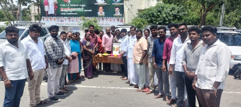 பழனியில் த.வெ.க சார்பில் காமராஜரின் பிறந்தநாள் விழா...